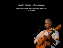 Tablet Screenshot of mariodazzo.com